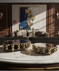 ZEYVE BONCUK OVAL 2-PIECE JARDINYER 22x30x8-28x36x8